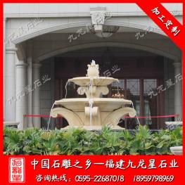 小区别墅石雕水钵 欧式水钵雕塑厂家