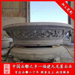 新中式花盆图片 大型石雕新中式花盆价格